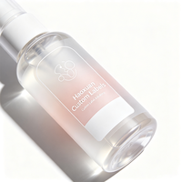 Étiquettes adhésives transparentes en PET avec encre blanche et film mat pour emballage de bouteilles de spray de soin intime Haoxuan OEM