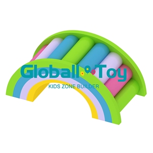 Màu Sắc Mới Thiết Kế Và Chất Lượng Cao Mềm Chơi Gói Thiết Lập Trẻ Em Trong Nhà Ngoài Trời Mềm Leo Cao Mềm Bóng Pit Cầu Vồng Cầu - Product Image 3