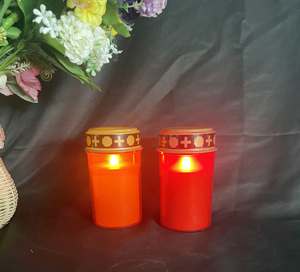 La <span class=keywords><strong>bougie</strong></span> religieuse a mené des bougies de cimetière pour la <span class=keywords><strong>bougie</strong></span> commémorative de Rav - Product Image 3