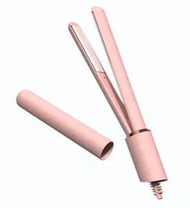 New Design Portable Electric Travel Mini 2 In 1 Hair Straightening And Curling Iron Hair Curler