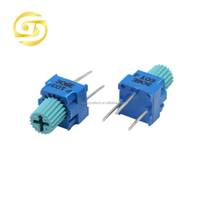 ตัวต้านทานปรับค่าได้แบบมีฝาปิด รุ่น 3323P-EY5-103TR  3323P 103 <span class=keywords><strong>10K</strong></span> โอห์ม 10KR โพเทนชิโอมิเตอร์ปรับค่าได้ - Product Image 1