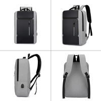 Sac à Dos XL400 Durable de 15,6 Pouces pour Hommes, Portable pour Affaires et Voyages, avec USB, Étanche en Oxford