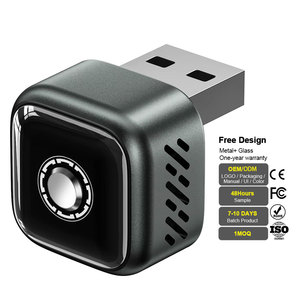 2ใน1อะแดปเตอร์สำหรับเล่นในรถแบบพกพาขนาดเล็กมีปุ่มอัจฉริยะใหม่ USB ไร้สาย Android Auto CarPlay dongle สำหรับ Apple IOS iPhone CarPlay รถยนต์ - Product Image 1