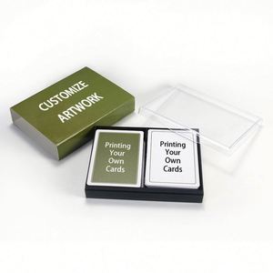 Manufacturer Personalised Rummy <b>Playing</b> Double Set America 108 <b>Cards</b> Deck Canasta <b>Card</b> Game - Product Image 3