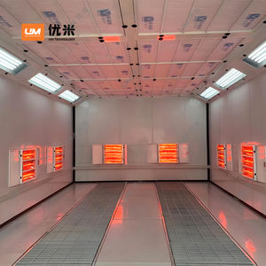 Brûleur diesel avancé/salle <span class=keywords><strong>de</strong></span> peinture automatique chauffée électrique avec ventilateur antidéflagrant et conception ignifuge <span class=keywords><strong>pour</strong></span> revendeur 4S - Product Image 2