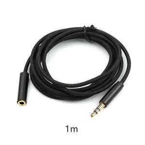 Câble d'extension audio jack 3,5 mm mâle-femelle de 1 m, contact en cuivre, type Speakon pour connexions de fils - Product Image 2