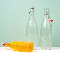 Bouteilles en verre Kombucha Limoncello Bbottles Fermentation Swing Top Bouteilles en verre pour le jus