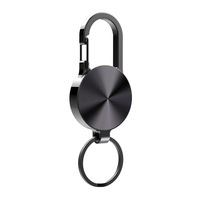 Enregistreur vocal professionnel S25 Mini USB 2.0 en alliage de zinc, enregistrement 25H, porte-clés, lecteur MP3 16/32 Go, format WAV