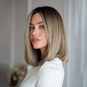 2025 Futura วิกผมผู้หญิง, SM1702วิกผมตรง<span class=keywords><strong>สั้น</strong></span>นุ่มเป็นธรรมชาติเส้นใยไหมนำเข้าและเส้นใยเคมี - Product Image 5