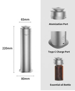 Yeni Atomizer lüks susuz koku yayıcı elektrikli otel ev siyah koku Aroma odası sprey hava spreyi makinesi - Product Image 1