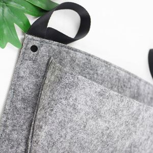 Sacs de culture en feutre écologiques personnalisés, sac à plantes vertical suspendu à 3 poches pour balcon et jardin domestique - Product Image 4