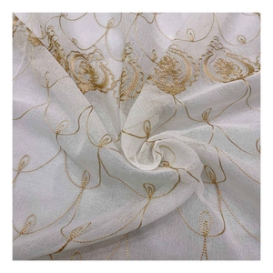 Tela granadina de gasa con patrón bordado, gran oferta, sala de estar para cortinas de diseño de moda, técnicas tejidas utilizadas - Product Image 4