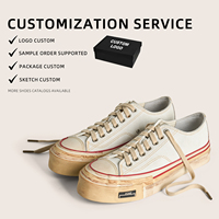 Chaussures unisexes en toile et daim délavé, style vintage, semelle épaisse vulcanisée, baskets rétro japonaises respirantes, chaussures de skate