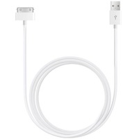 Cable de Carga y Sincronización de Datos USB de 30 Pines OEM para iPhone 4/4s, iPad 3/2/1, iPod Classic, Touch, Cámara y Computadora