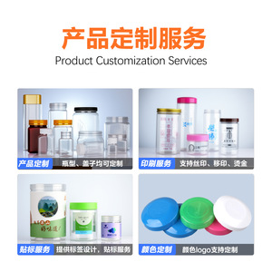 Transparent Square <b>Bottle</b> 360ml Food Grade PET <b>Plastic</b> Container For Honey Storage General Packaging - Product Image 3