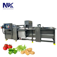 Longmen Lifting-type belletjesreinigingsmachine - Volledig automatische reinigingsapparatuur voor fruit, groenten en zeevruchten