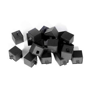 Custom Logo Black Sliding Drawer Jewelry Gift <b>Box</b> for Stud <b>Earrings</b> Ring Paper Packaging OEM ODM Wholesale - Product Image 1
