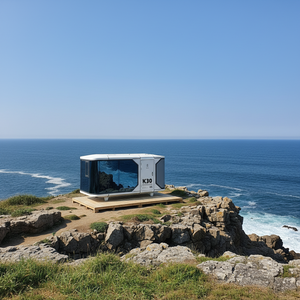 Casa Móvil Contenedor de Aluminio con Diseño de Cápsula Espacial, con Cocina y Dormitorio, Diseño Creativo de Hotel para Uso <span class=keywords><strong>en</strong></span> Villas y Almacenes - Product Image 4