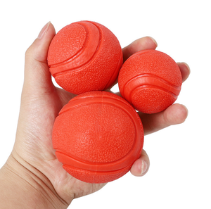 Giocattolo durevole galleggiante all'ingrosso della palla di Tennis del cane dell'animale domestico di masticazione di <span class=keywords><strong>TPR</strong></span> - Product Image 2