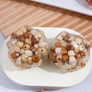 Balle de décompression en TPR faite à la main, souple et créative, jouet de compression en forme de pomme de raisin, blocs de construction fantaisie - Product Image 1