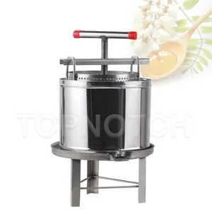 Extractor de miel de abeja, máquina centrífuga de cera de abejas, máquina exprimidora de cera de abejas