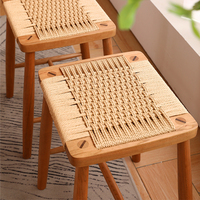 Chaises de restaurant empilables en bois massif de haute qualité et populaires