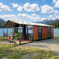 Casas Contenedor Modulares Expandibles en Oferta, Casas Prefabricadas de 20 pies y 40 pies para Oficina y Vivienda
