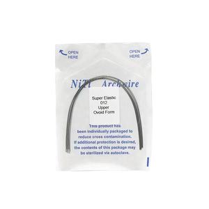 Materiali di consumo dentali arco maierial tipo di filo arco ortodontico <span class=keywords><strong>niti</strong></span> in acciaio inossidabile ovoidale naturale in vendita - Product Image 4