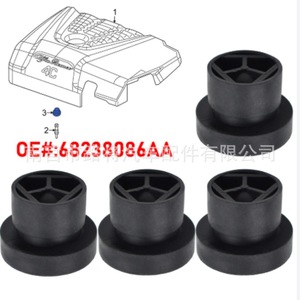 <b>Engine</b> <b>Hood</b> Mounting Rubber Gasket 68238086AA For Jeep Dodge Chrysler 24mm 32mm - Product Image 3
