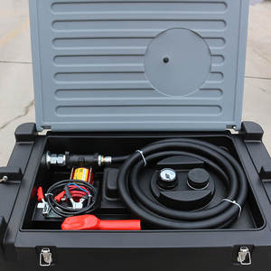 Serbatoio <span class=keywords><strong>Carburante</strong></span> Elettrico Portatile in PE DC12V 185L Antideflagrante con Pompa, Erogatore con Spegnimento Automatico e Indicatore di Livello - Product Image 2