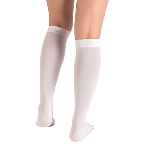 <strong>Good</strong> Quality Knee High Open Toe White 15-20mmhg Compression Anti Embolism <strong>Stockings</strong> <strong>for</strong> <strong>Varicose</strong> <strong>Veins</strong> Treatment - Product Image 4