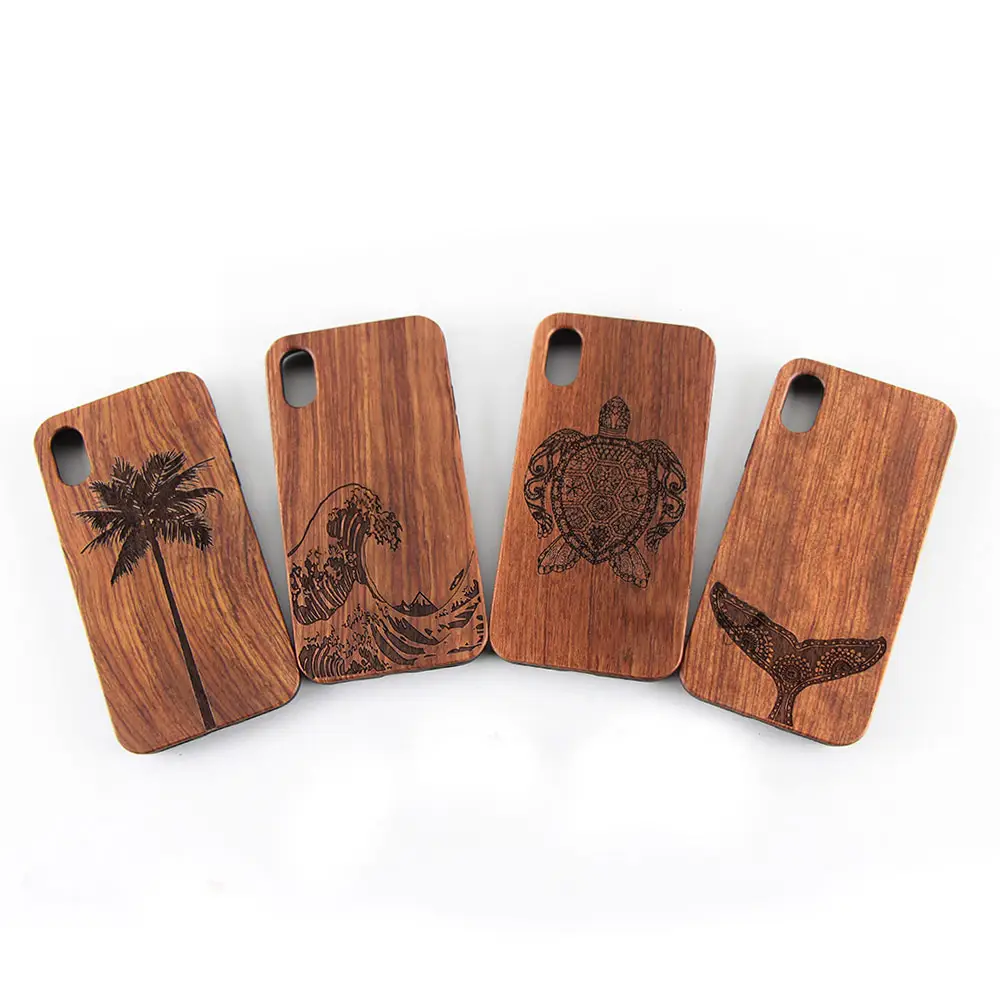 Beste Prijs Echt Hout Telefoon Geval Hout Cover Houten Mobiele Telefoon Case