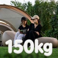 Canapé gonflable automatique en PVC léger de 2,4 kg, design moderne, best-seller, pour le camping, la randonnée et les voyages en plein air