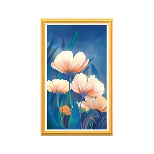 Cornice Digitale LCD Full HD da 21,5 Pollici con Cornice in Legno, Display per Arte NFT, Wi-Fi, Funzione Orologio, Riproduzione Video MP4/MP3/<span class=keywords><strong>AVI</strong></span> - Product Image 4
