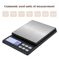 Báscula Digital de cocina de acero inoxidable de 10 Kg para alimentos, báscula de productos electrónicos inteligentes de China, báscula Digital para alimentos, báscula de cocina
