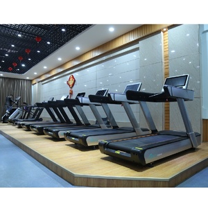 Fad LED Commercial Factory Supply Black DFT-9300 Cardio Fitness Equipment <b>Running</b> <b>Machine</b> Gym DFT-9300 LED Screen Provides Clear - Product Image 2