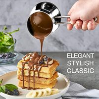 Cafetière turque en acier inoxydable pour cuisinière, Cezve Ibrik, pour la préparation du café et du thé, et le chauffage du lait, pour la maison, la cuisine, les cafés et les restaurants, vente en gros