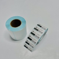 Etiquette thermique directe ECO de 70g avec autocollant autocollant autocollant bleu Glassine, différentes tailles disponibles pour balances électroniques