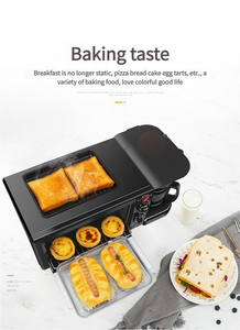 Machine à <span class=keywords><strong>petit</strong></span>-déjeuner 3 en 1 : four, bol à <span class=keywords><strong>petit</strong></span>-déjeuner, cafetière, machine à <span class=keywords><strong>petit</strong></span>-déjeuner pour la maison, produit tendance 2026 - Product Image 4