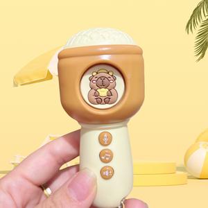 Nuevo Micrófono Musical Infantil, Máquina de Karaoke, Llavero Divertido, Juguete de Grabación Antiestrés, Colgante de Plástico con Diseño de Animal de Dibujos Animados - Product Image 6