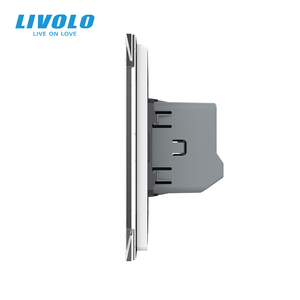 สวิตช์แผงสัมผัสอัจฉริยะ Livolo 1 Gang 1 <span class=keywords><strong>Way</strong></span> UK แบบ WiFi ควบคุมผ่านแอพ ตั้งเวลาได้ ป้องกันความร้อนเกิน ป้องกันน้ำ สำหรับใช้งานเชิงพาณิชย์ - Product Image 4