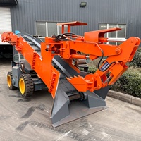 Chargeur de terrasse ZWY-40 avec châssis à déviation rapide pour les opérations de minage du charbon, le forage de tunnels et la manutention de minerai