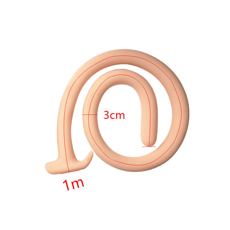 One meter long whip-skin color