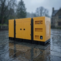 Groupe électrogène diesel silencieux professionnel insonorisé 500 kVA à châssis ouvert 400 kW ATS pour centre de données, applications minières et grandes installations