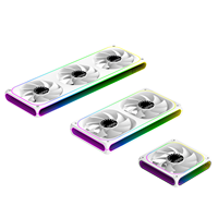Ventilateur de refroidissement pour châssis de PC de jeu OEM AntarcChill avec logo personnalisé, triple ventilateur de 360 mm, écran RPM, haut débit d'air, faible bruit, pour la vente en gros