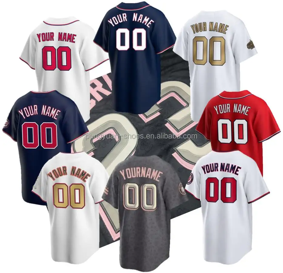 Adesivo de logotipo do nome personalizado, melhor qualidade, costurado, equipe nacionais, estilo cidade, conectar, bordado, camisa de beisebol americano