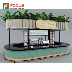 ชั้นวางสินค้ากาแฟดีไซน์ทันสมัย ตกแต่งด้วยไม้โอ๊คธรรมชาติ พื้นที่จัดแสดงเมล็ดกาแฟ ชั้นวางโชว์สำหรับร้านกาแฟ - Product Image 6