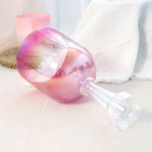 ZHQH Rose Pink Crystal Handle Cuenco para cantar Cristal de cuarzo puro Grail para terapia de sonido <span class=keywords><strong>sagrado</strong></span> - Product Image 3