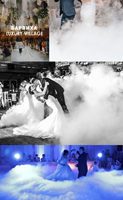 3500W magique mariage traditionnel DJ éclairage feux d'artifice nuage professionnel Audio vidéo éclairage pour la première danse faible brouillard faible
