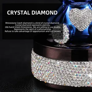 Perfume de diamante esencial natural para coches, aerosol duradero, refresco de aire para salpicadero - Product Image 5